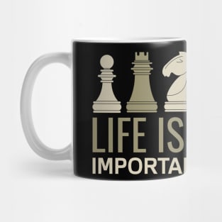 Life is Full Of Important Choices - Chess Board Set Mug